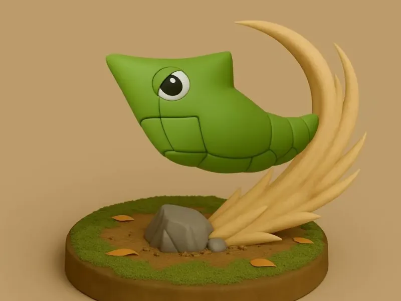 Pokemon battle style - Metapod #011