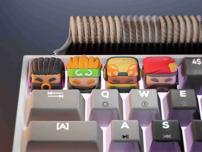 Valorant Keycaps Vol II - Tastiera meccanica