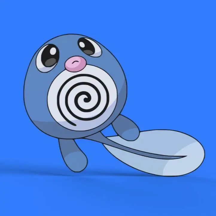 Poliwag Wall Art