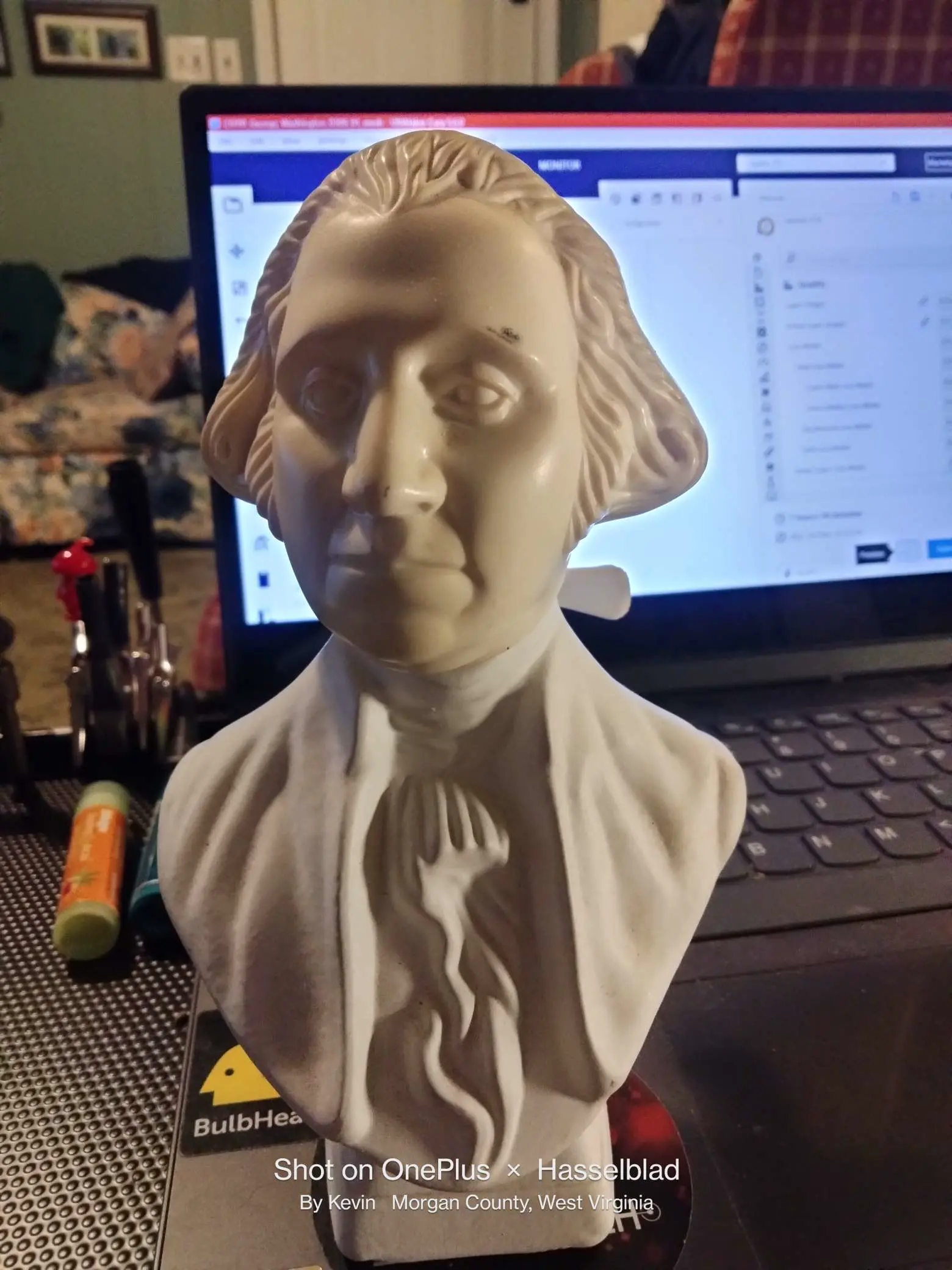 George Washington bust