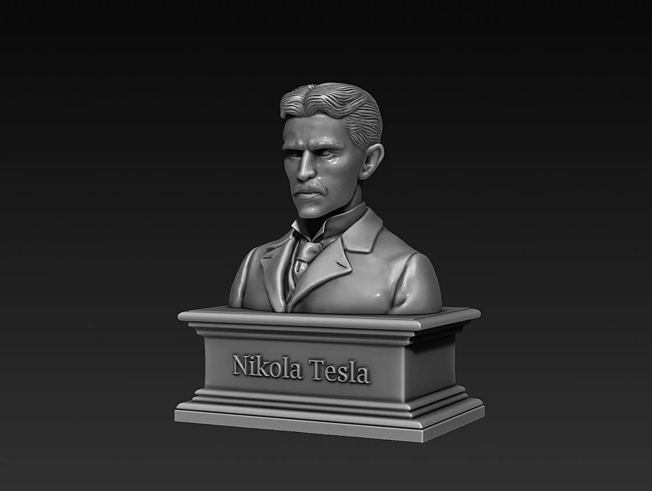 Bust of Nikola Tesla