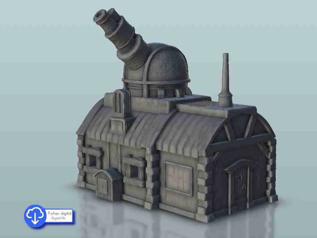 Medieval observatory - miniatures warhammer terrain scenery