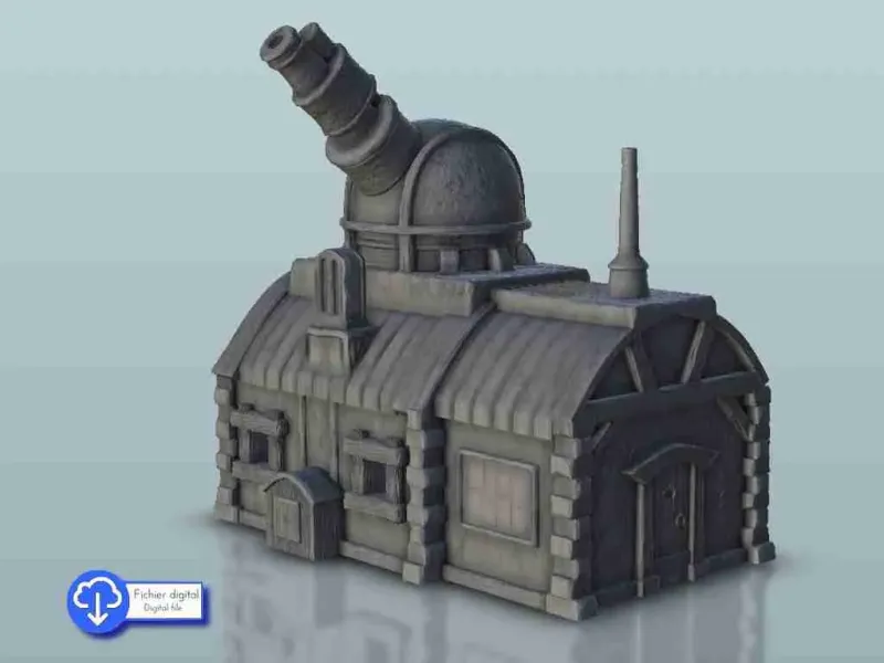 Observatoire médiéval - miniatures warhammer terrain décor