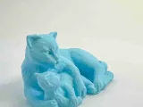 Cat mom and Baby-3