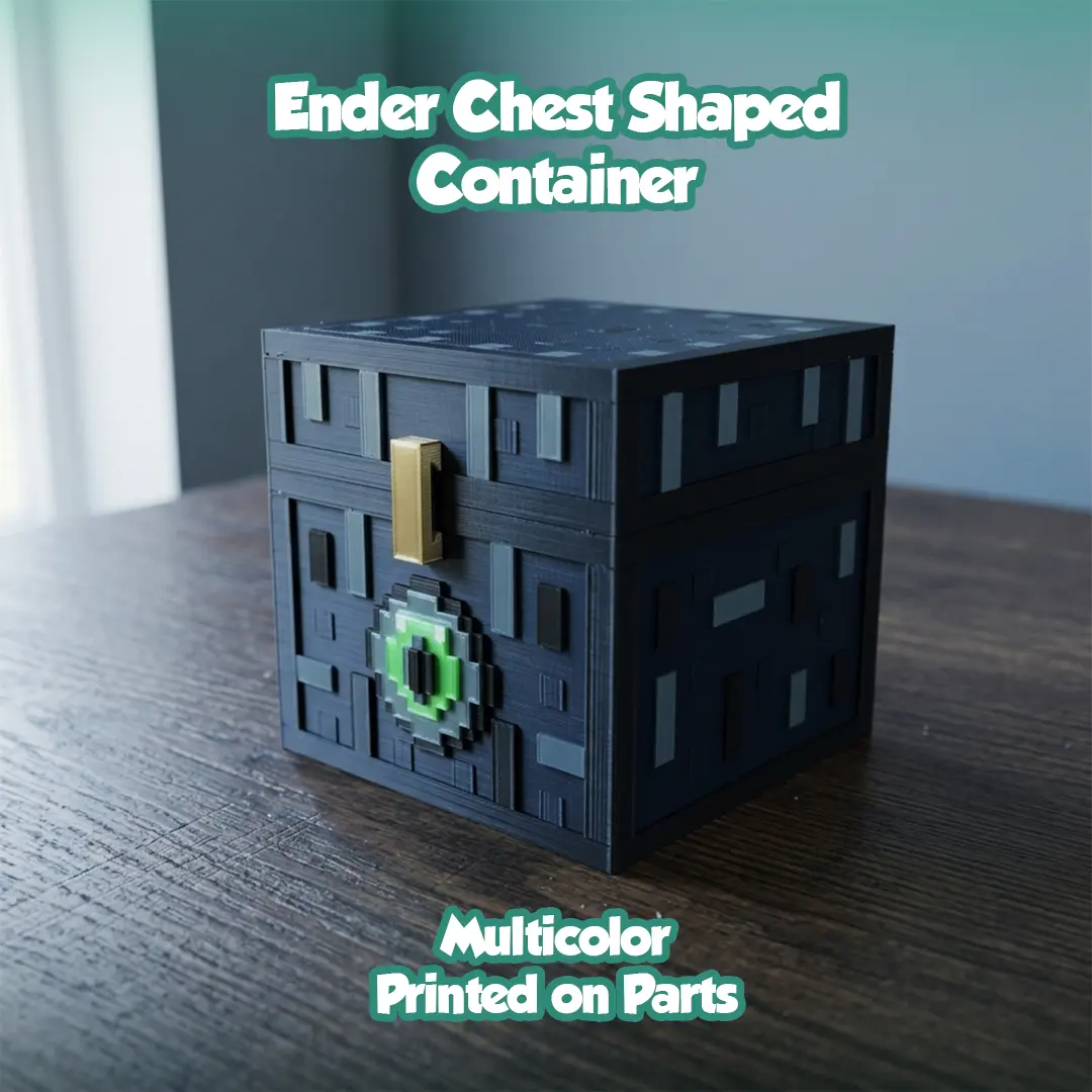 Ender chest shaped container - Multicolor