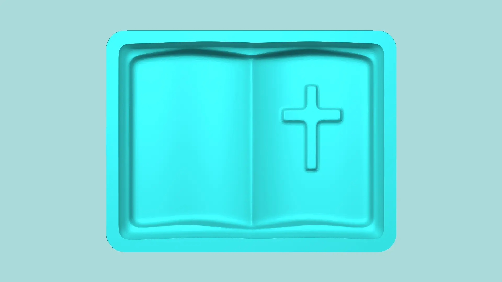 Holy Bible Mold 02 - Silicon Maker - Template