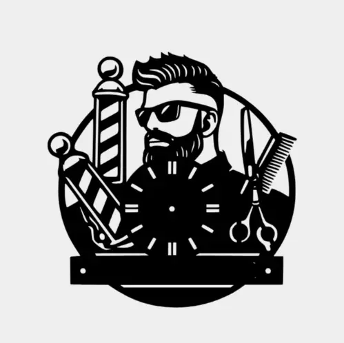 BarberShop Wall Clock Collection