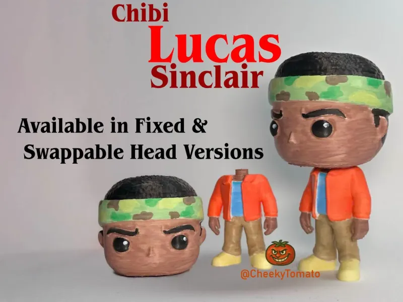 Chibi Lucas – Stranger Things DeskBuddy Figurine