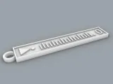 Sound Level Slider Keychain-4