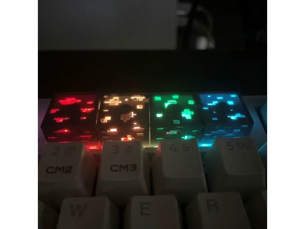 Minecraft Cevher Anahtar Kapakları