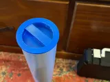 PVC pipe ends for storage of long items-0
