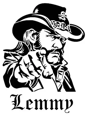 Lemmy stencil