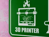 3D Printer Emergency Sign - Right Arrow Up-Right-3