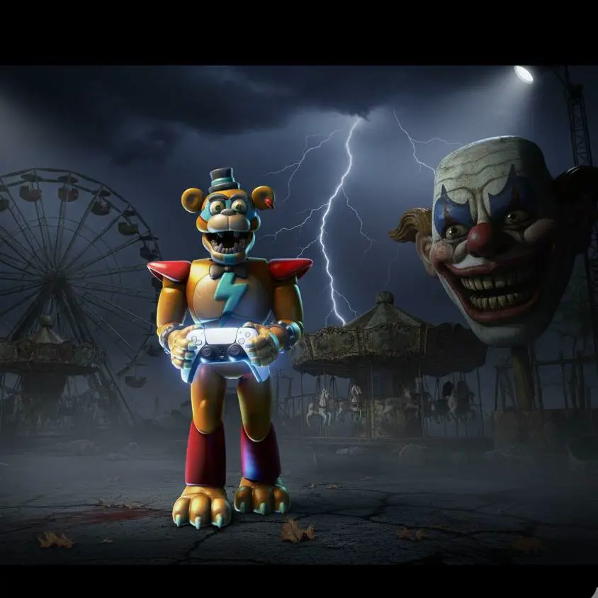 FIVE NIGHTS AT FREDDYS-FREDDY JOYSTICK SUPPORT