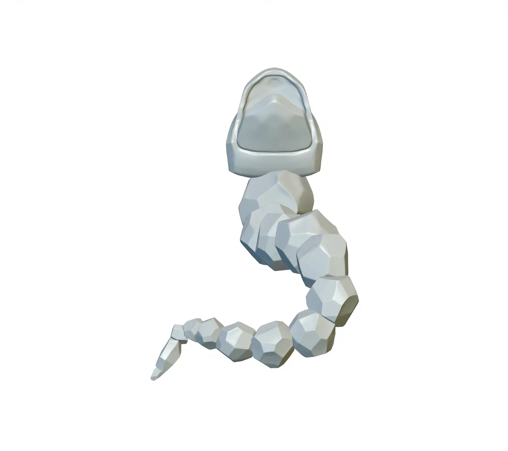 Pokemon Onix #95 - ¡Listo para la impresión 3D!