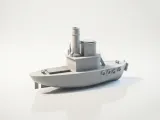 Small Tugboat Model Nautical 3D Printable-2