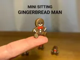 Mini Sitting Gingerbread Man-0