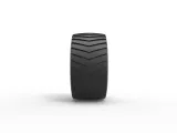 Pulling truck tire 1 Scale 1:10-3