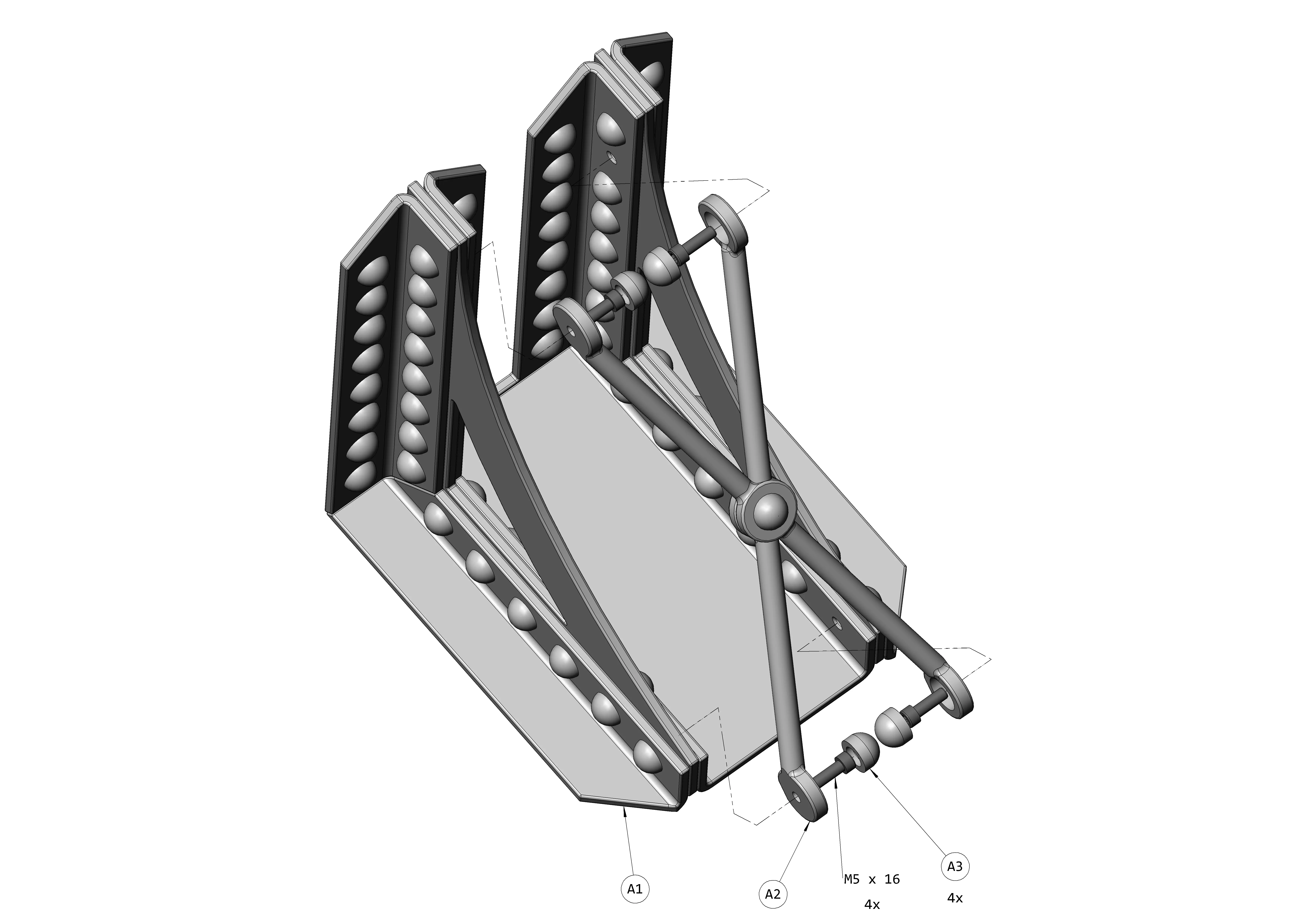 Soporte de estantería - industrial Style
