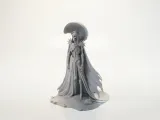 Dead Bride Gothic Figurine Female Figure 3D Printable-3