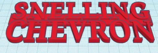 Chevron sign