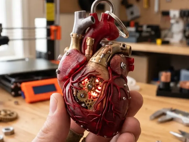 Llavero corazón.