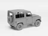 Land Rover Defender 90 - H0 scale car model kit-7