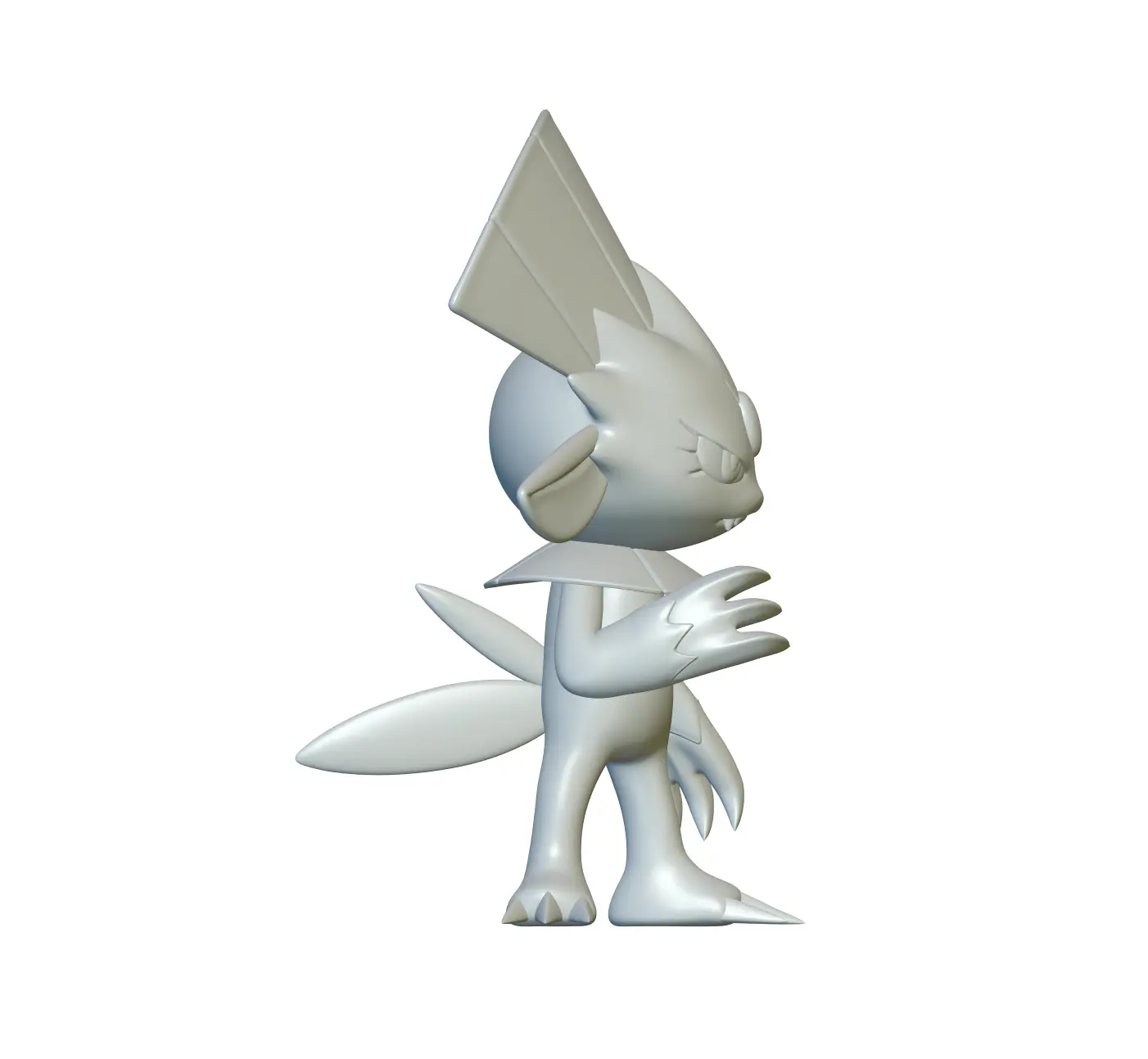 Pokemon Weavile #461 - Ready for 3D Printing!
