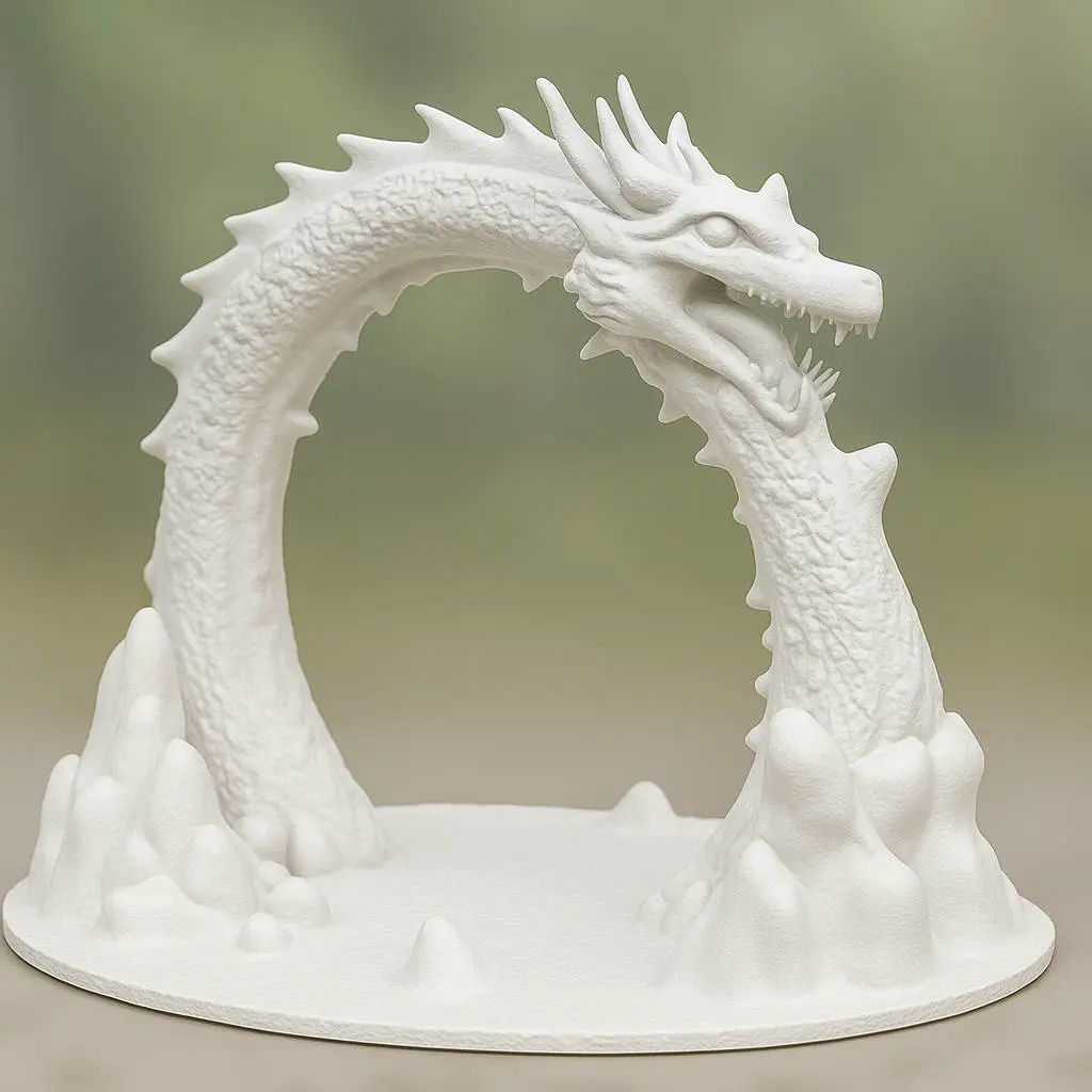 Sculptures & Artworks STL Download - The Serpent Gate of Whispering ...