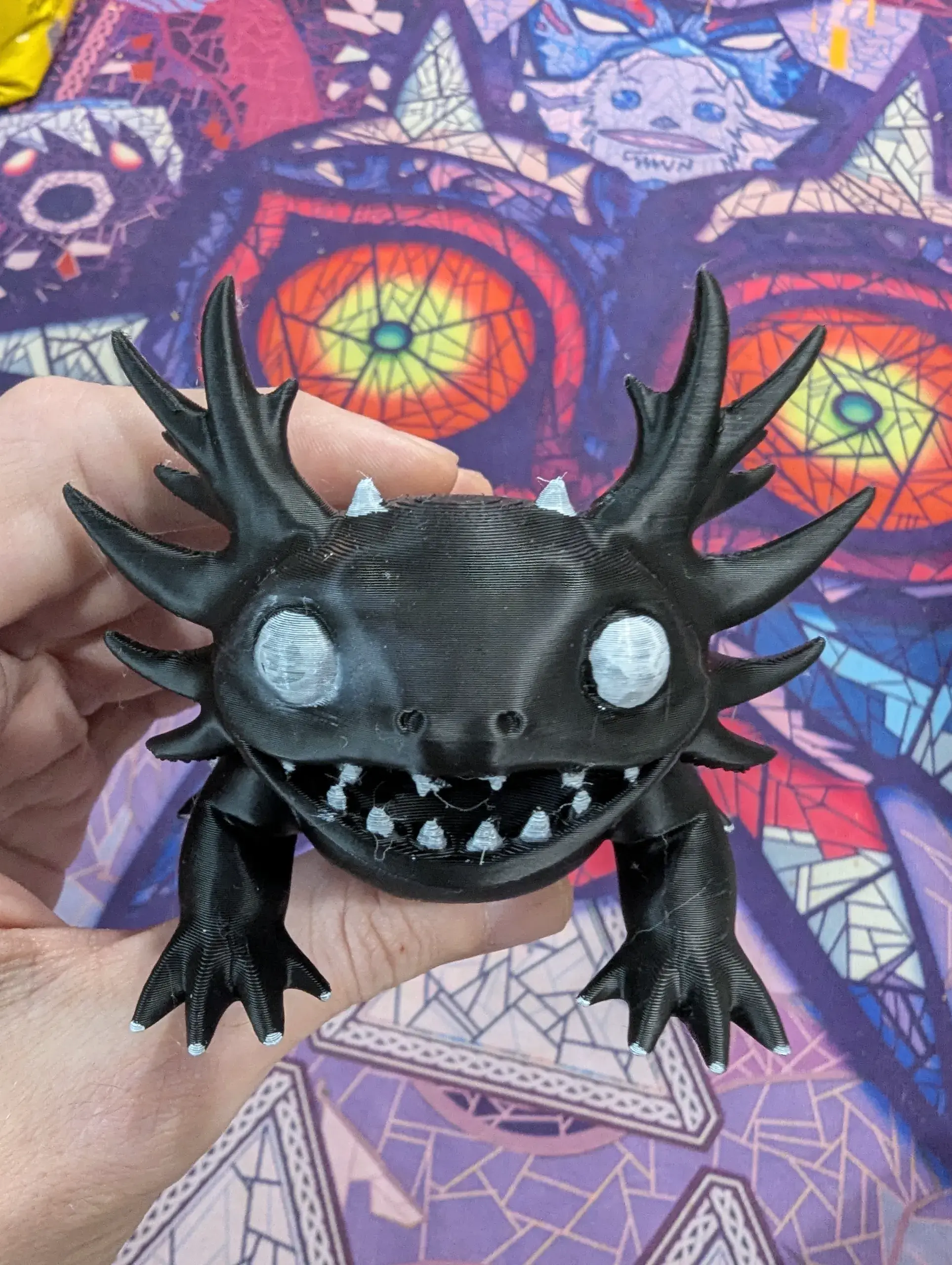 Archivos de impresora 3D | Archivo 3MF | Monster Axolotl | Creality Cloud