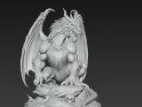Dragon statue-2