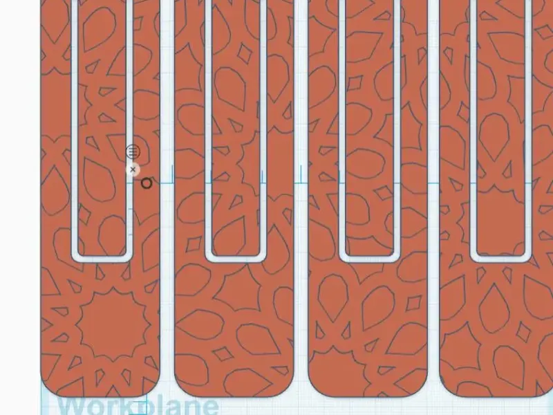 Islamic pattern bookmark