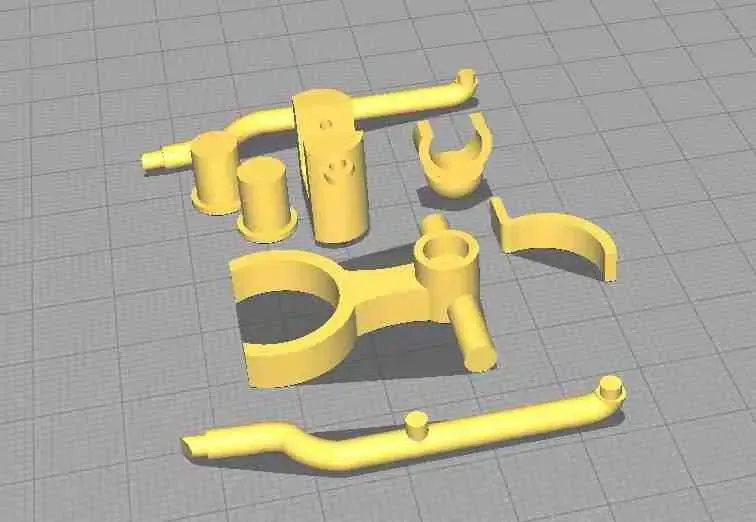 3d printed fingerscooter