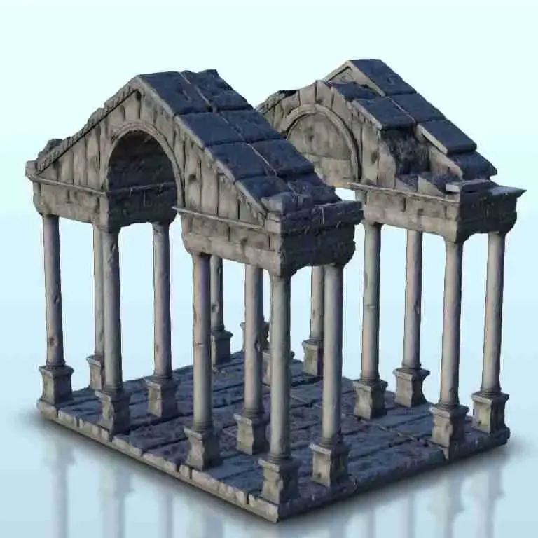 Antic ruins 21 - miniatures warhammer terrain scenery