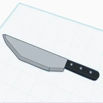 Bigger culinary knife (Needs paint !)