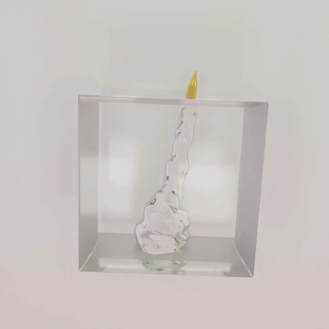 Bullet Flying Through (Clear Resin)