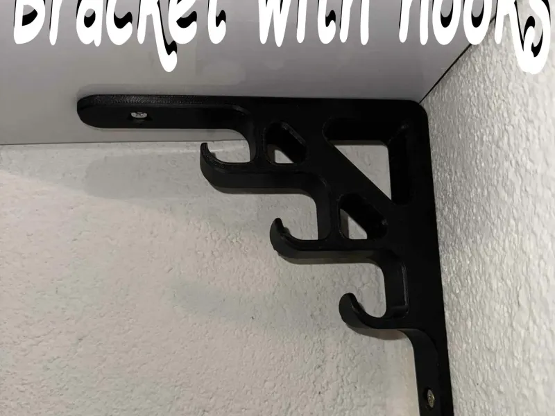 Halterung mit Haken 150x150mm