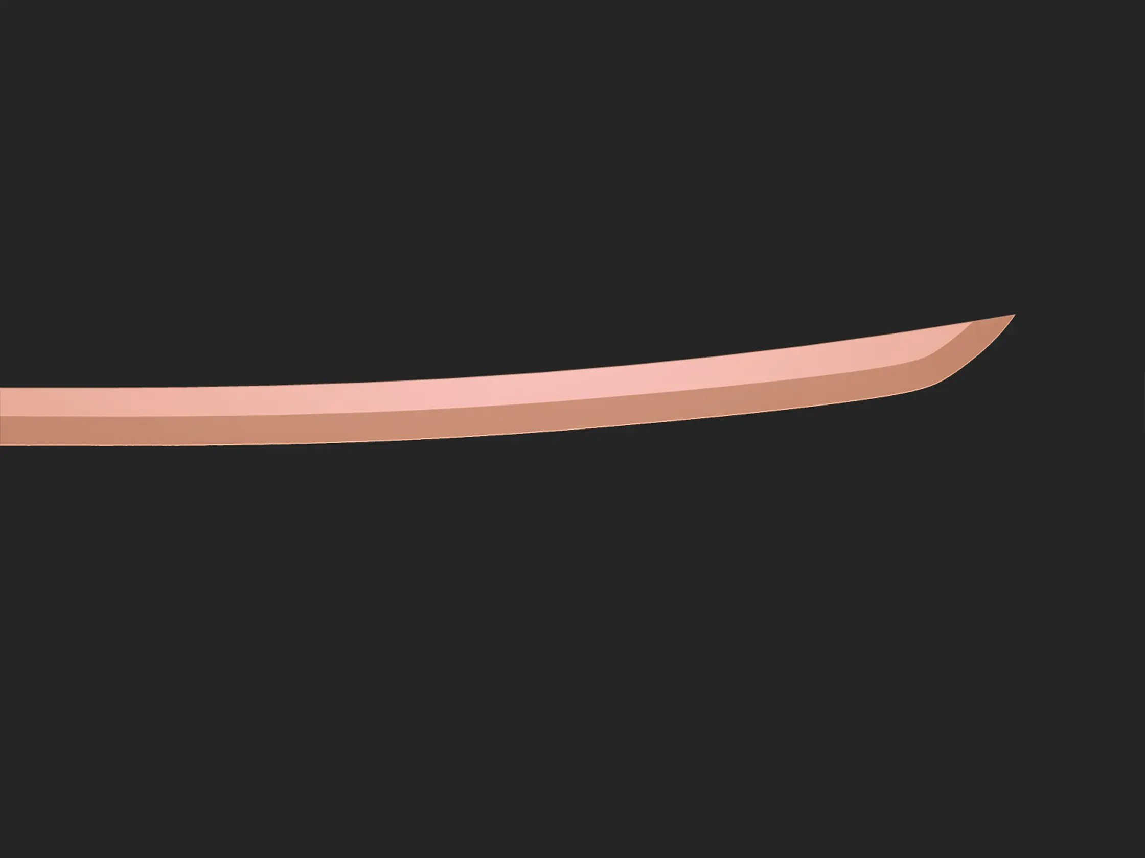 Katana Zenitsu Demon slayer - Modelo de impresión 3D