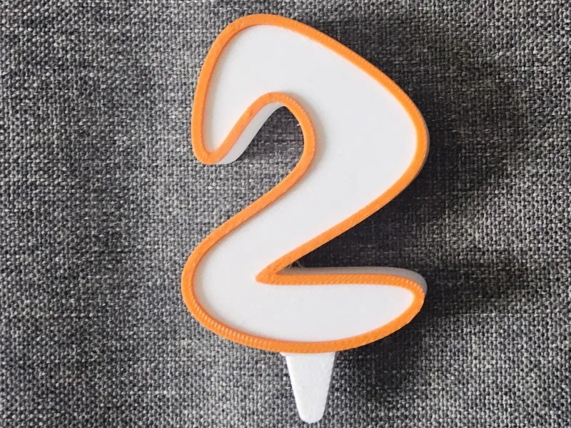 Numéro 2 pour gâteau 🎂 