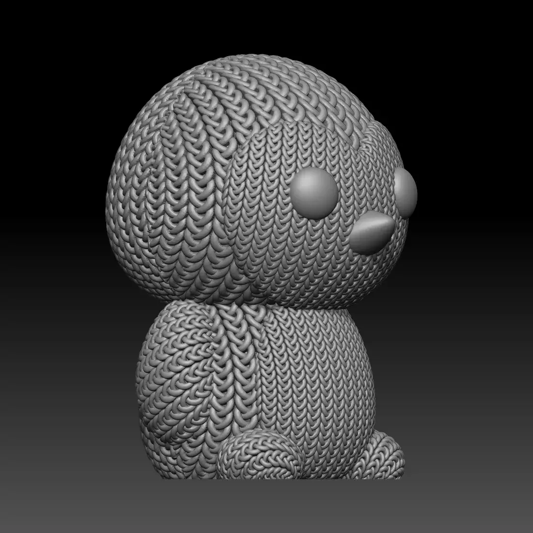 Knitted Penguin