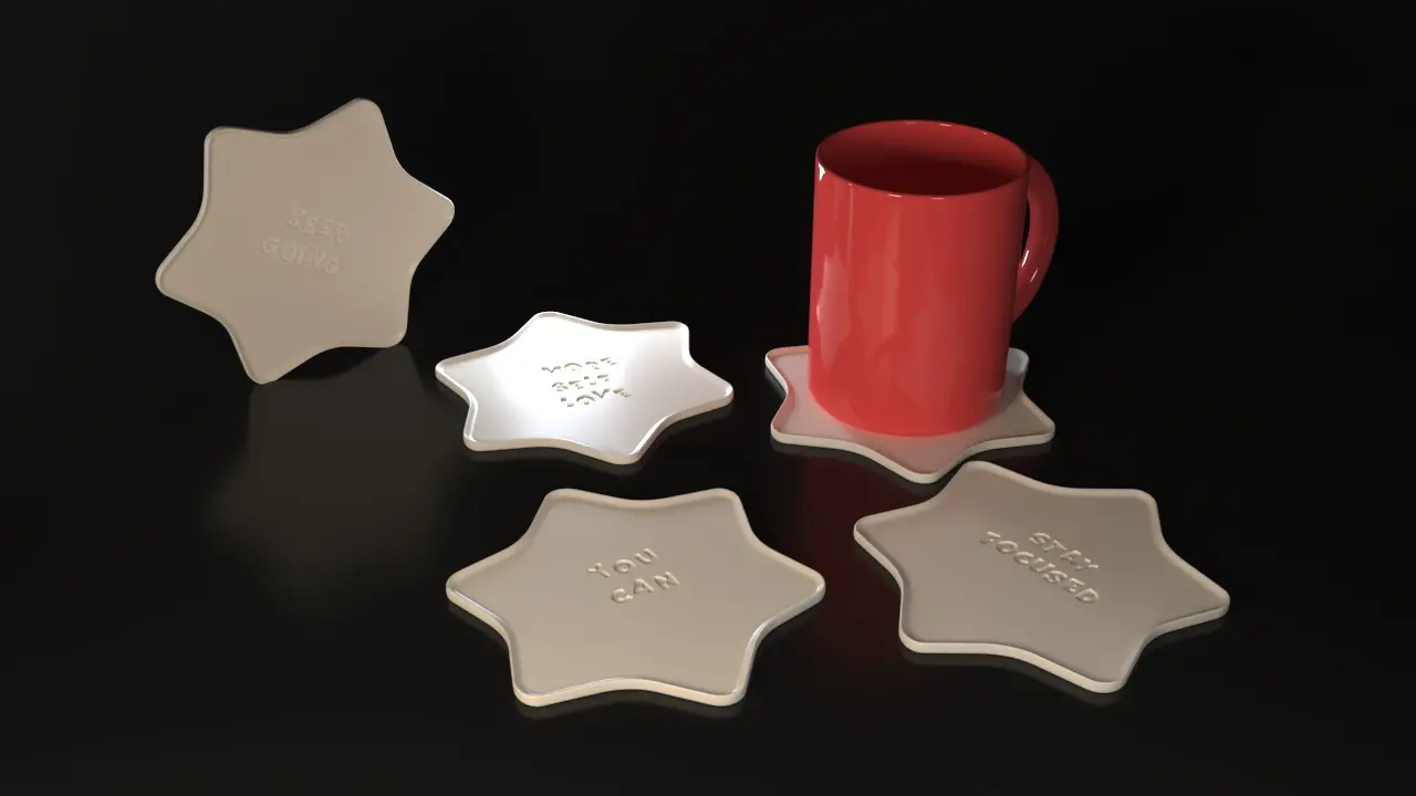 Stars Coasters