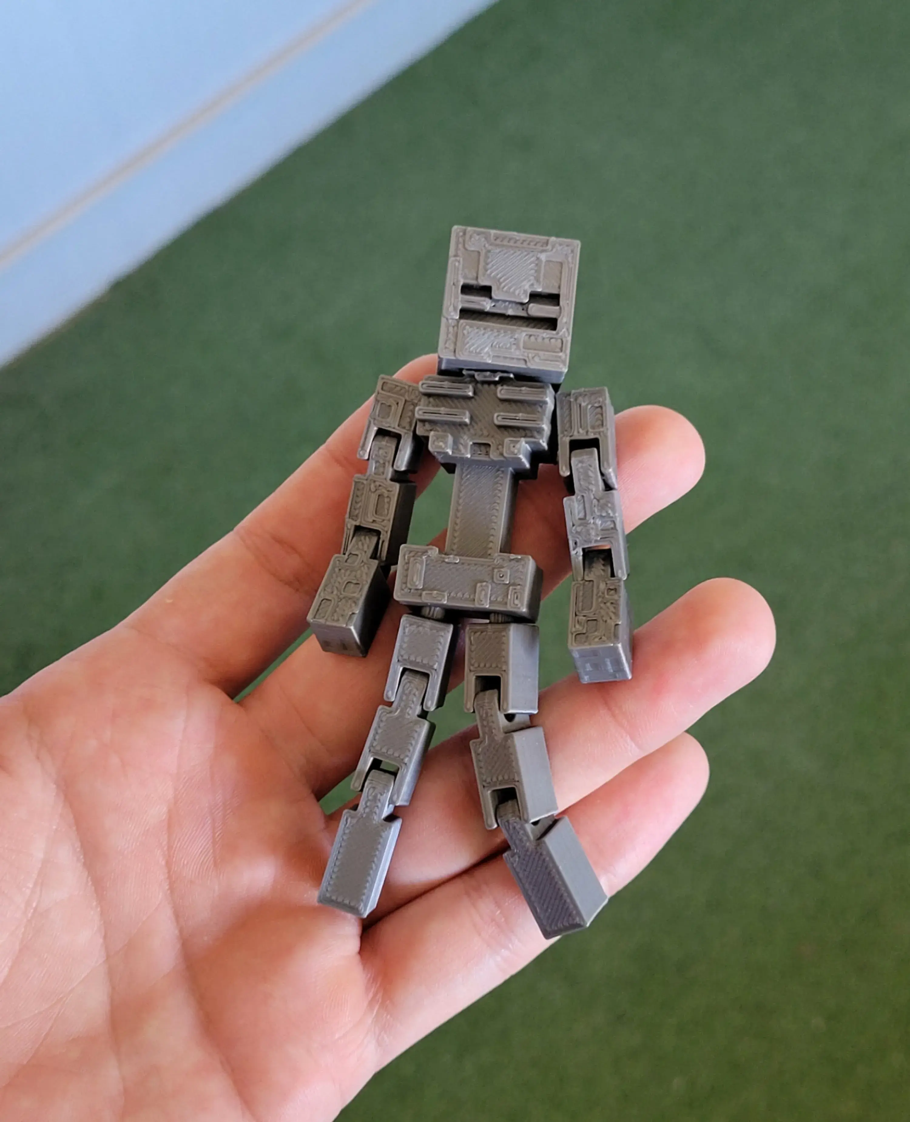 MINECRAFT ESQUELETO/SKELETON FLEXI PRINT IN PLACE