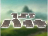 Set of stone paved roads with corners and crossroads (2) - m-1