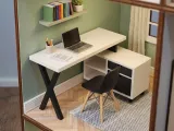 1:12 Scale Miniature Desk for Dollhouse - Furniture-2