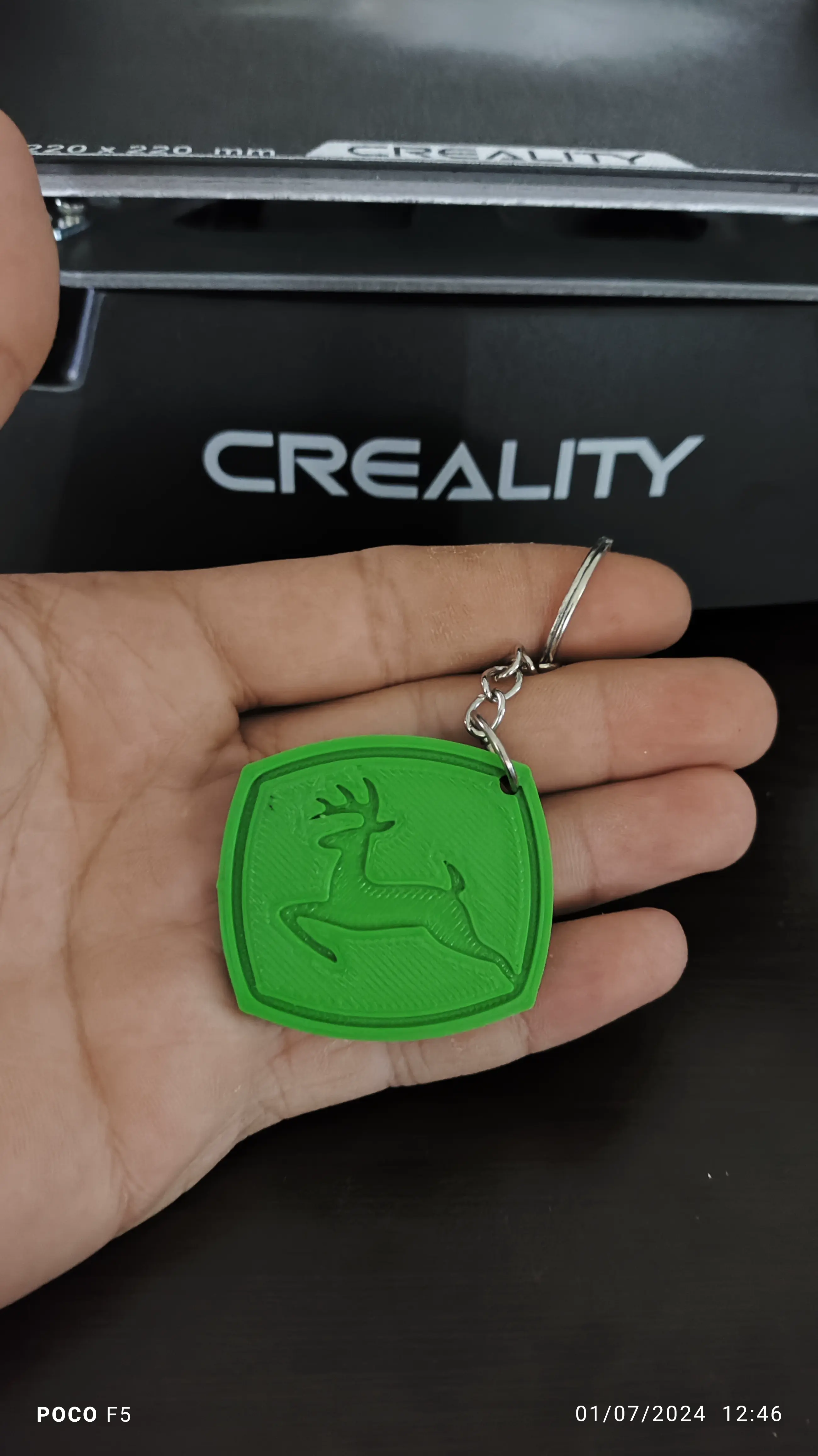 3D Printer Files 3MF File John Deere Keychain Creality Cloud 3d-printer-files-3mf-file-john-deere-keychain-creality-cloud