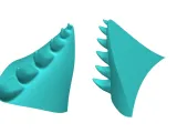 Spiked Ears for Motorcycle Helmets - Accessory-8