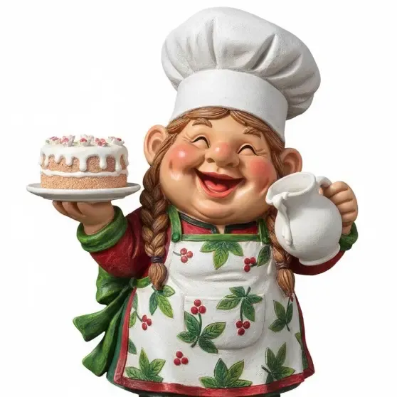 Pastry Chef Gnome (female)