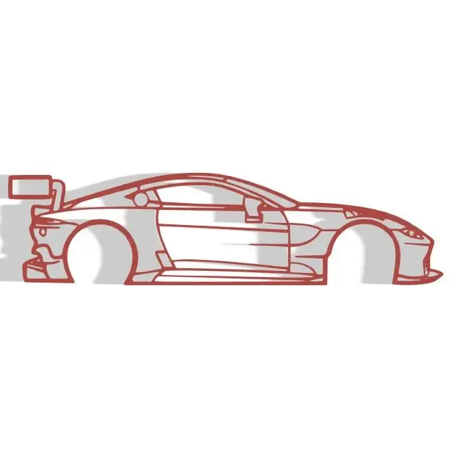 Aston Martin AMR GT3 2018 - Silhouette Wall Decoration