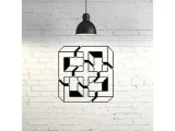 Broken square Wall Sculpture 2D-0