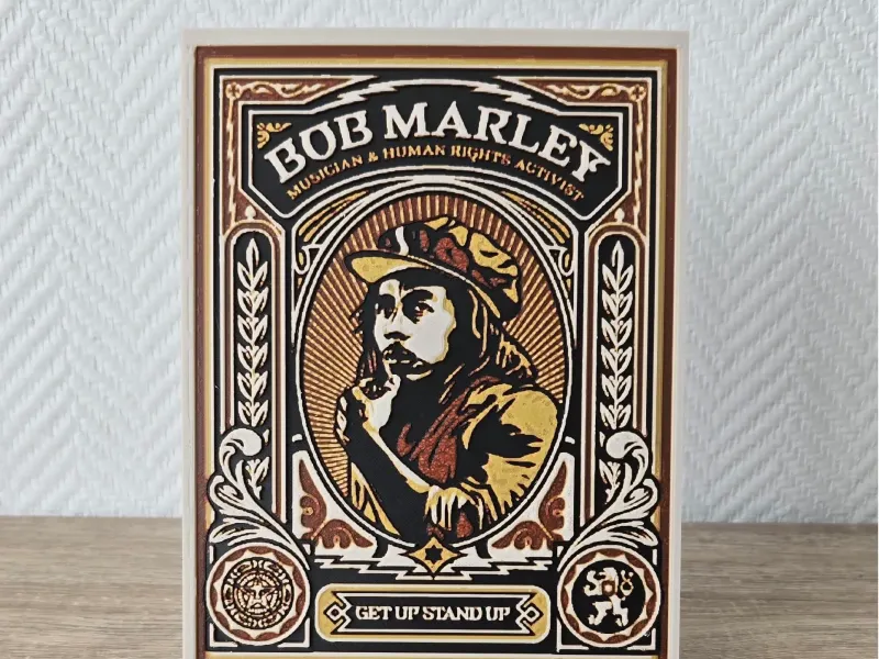Bob Marley Obey street art